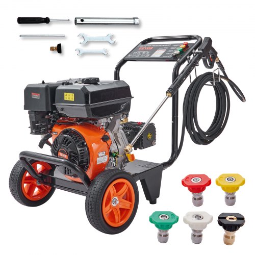 Benzininis aukšto slėgio plovimo įrenginys VEVOR BSG250A, 4400 PSI