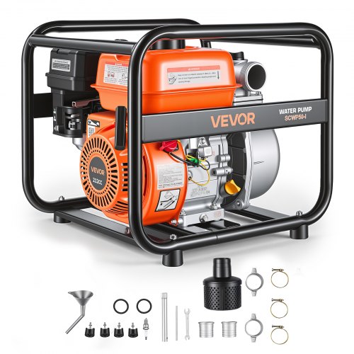 Benzininis vandens siurblys VEVOR SCWP50-Ⅰ, 6,5 AG
