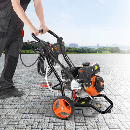 Benzininis aukšto slėgio plovimo įrenginys VEVOR 170D, 3400 PSI