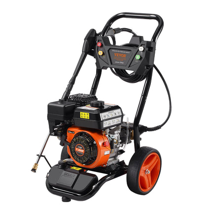Benzininis aukšto slėgio plovimo įrenginys VEVOR 180D, 3950 PSI