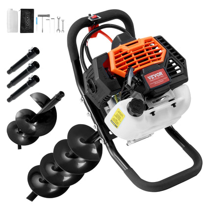 Benzininis žemės grąžtas VEVOR D52-F, 1450 W