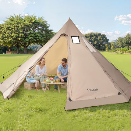 Keturių sezonų palapinė VEVOR DW258021, 4–6 asmenims