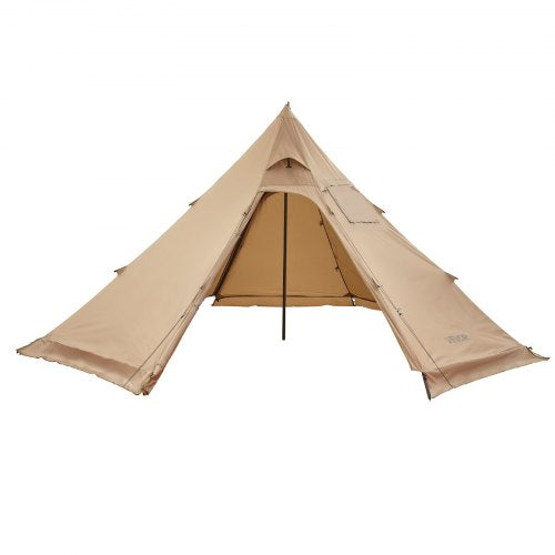 Keturvietė žieminė palapinė (tipis) VEVOR YT-02, su anga kaminui