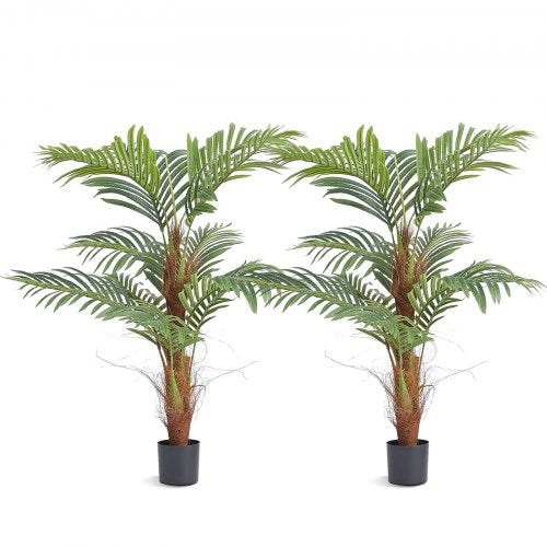 Dirbtinė arekinė palmė VEVOR LY-SS-001, 122 cm aukščio, 2 vnt.