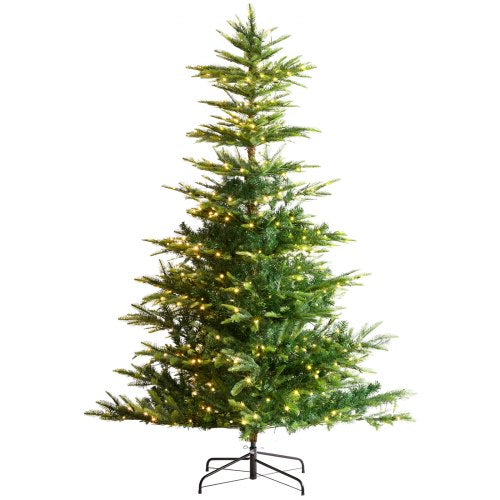 Dirbtinė Kalėdų eglutė VEVOR SX-6066C-6.5ft-NA, 198 cm aukščio