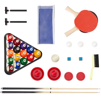 Daugiafunkcis žaidimų stalas VEVOR AP724US/EU, 3-in-1, 223 cm
