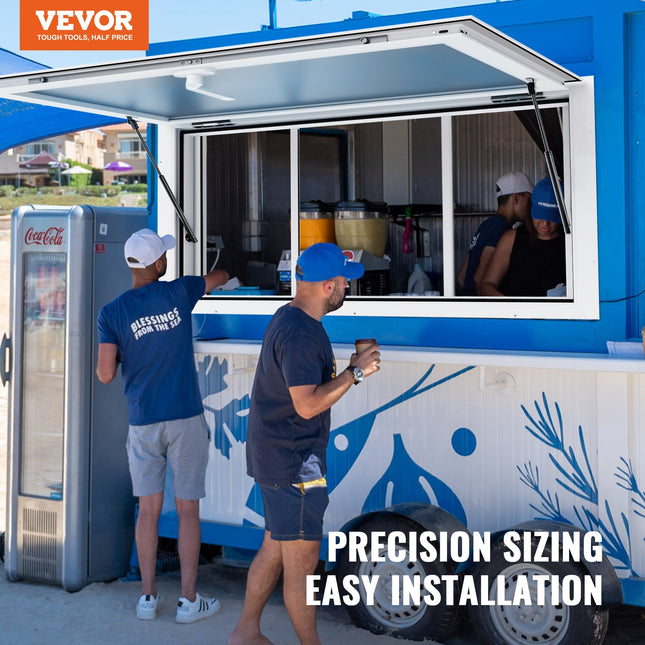 Prekybinis langas VEVOR dpyxscfwck36*24W, 915 x 610 mm