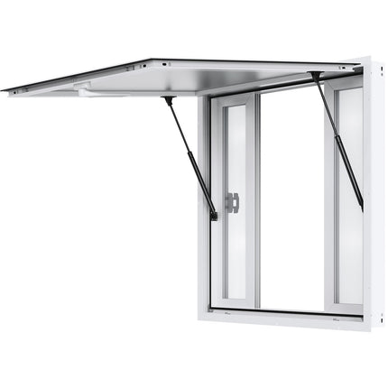 Prekybinis langas VEVOR scfwck 36"x36", 91,4 x 91,4 cm