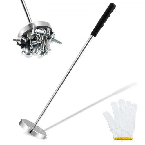 Teleskopinis magnetinis surinkėjas VEVOR QJ8010, 15,9 kg keliamoji galia