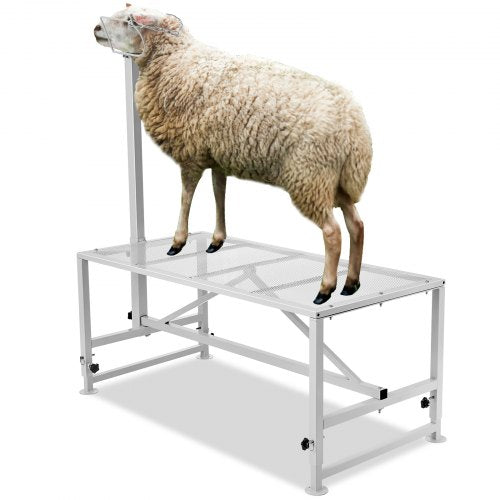 Ožkų ir avių kirpimo stovas VEVOR SCJ002-W, 227 kg keliamoji galia