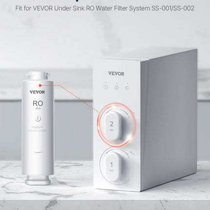 Atbulinio osmoso vandens filtras VEVOR SS-007, 400 GPD