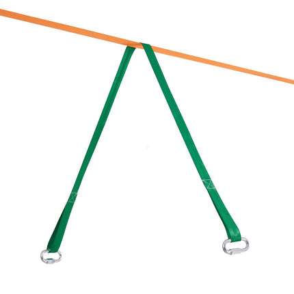 Vaikščiojimo juostos rinkinys (Slackline) VEVOR Pr-03-60, 18,3 m