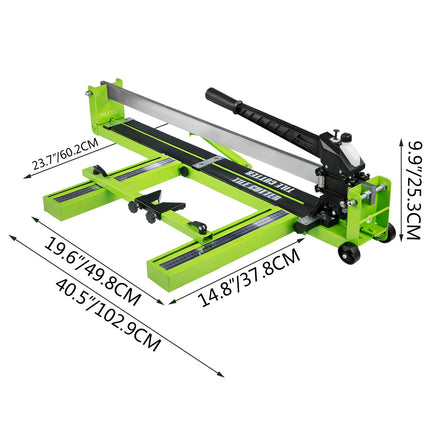 Mechaninės plytelių pjovimo staklės VEVOR 1000 mm, 1000 mm pjovimo ilgis