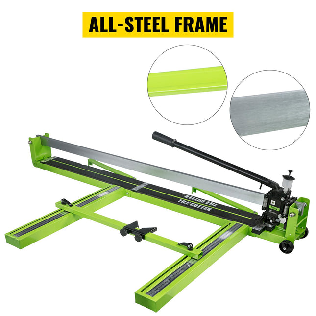 Rankinės plytelių pjovimo staklės VEVOR 1200 mm, lazerinis kreiptuvas