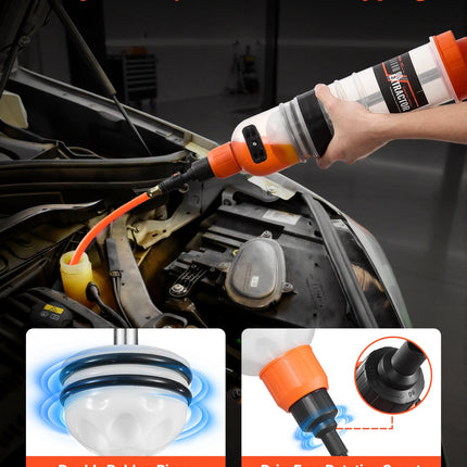 Skysčių išsiurbimo pompa VEVOR YS-0113, 1,5 l talpa