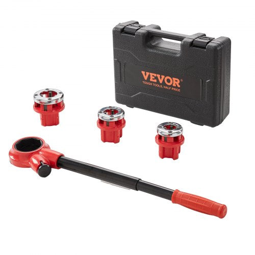 Rankinis vamzdžių sriegiklis VEVOR KT1103A, 1/2"–1" NPT