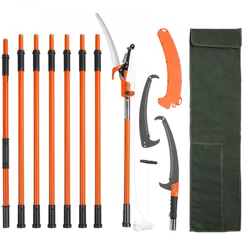 Teleskopinis genėtuvas VEVOR GZJDJZ-8m8, 2,2–8,2 m