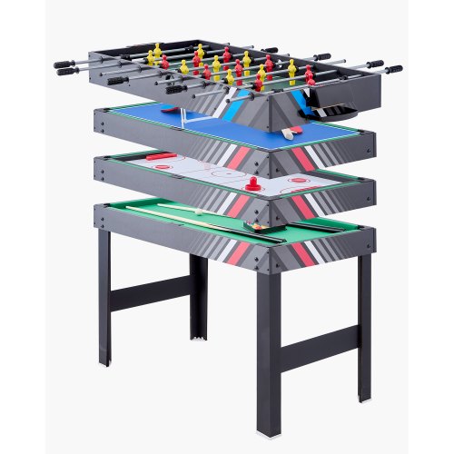 Žaidimų stalas „keturi viename“ VEVOR SUM-4824-4K, 122 cm