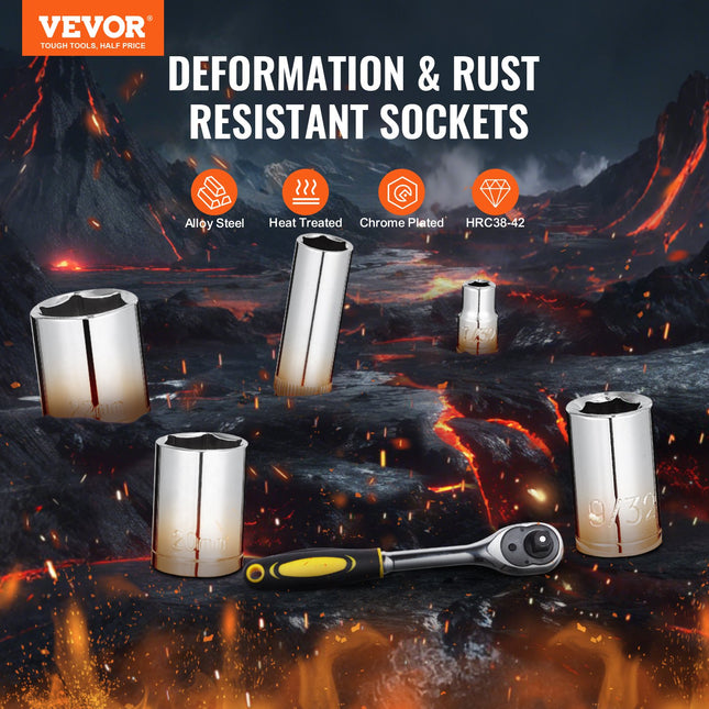 Mechaninių įrankių rinkinys VEVOR KL-17021, 121 dalis