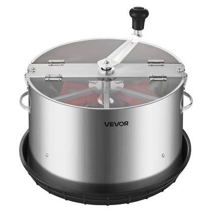 Mechaninė lapų ir žiedų kirpimo mašina VEVOR V-BT-TS-16, 370 mm