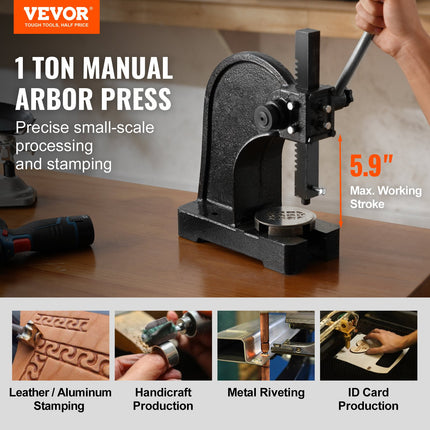 Mechaninis presas VEVOR AP-1, 1 tona