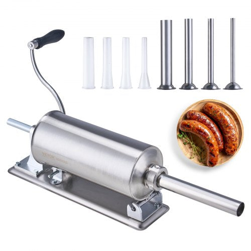 Rankinis dešrų kimštuvas VEVOR MM-GCJ-3LB, 2,5 l talpos