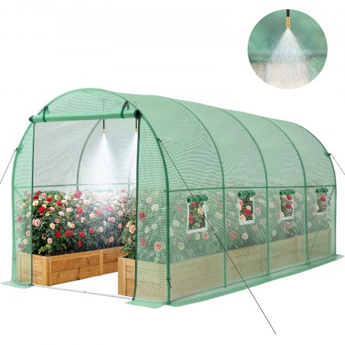 Tunelinis šiltnamis VEVOR 2x4.5x2m(4)G-D, 4,48 x 1,97 x 1,97 m