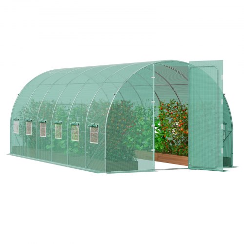 Tunelinis šiltnamis VEVOR 3x6x2.25m, 18 m²