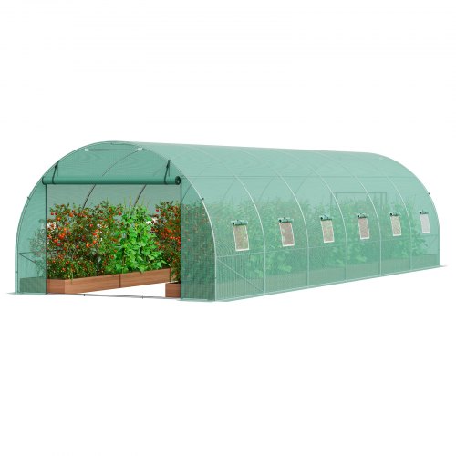 Tunelinis šiltnamis VEVOR 3x9x2m(6)G, 26,2 m²