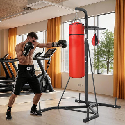 Bokso kriaušės stovas VEVOR ssshksdj-d, iki 65 kg apkrova