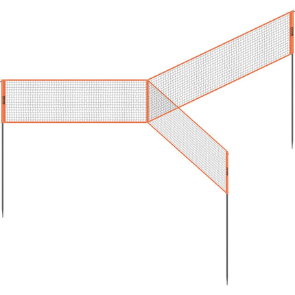 Keturpusis tinklinio ir badmintono tinklas VEVOR JH-205, reguliuojamas aukštis