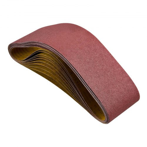 Šlifavimo juostos VEVOR BP648, 152 x 1219 mm, 80 grit, 10 vnt.