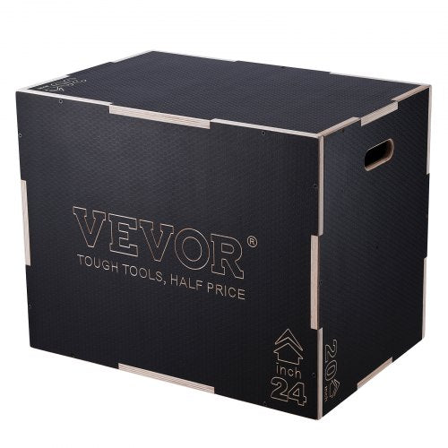 Pliometrinė šuolių dėžė VEVOR SS-M-30-24-20, 30/24/20 colių