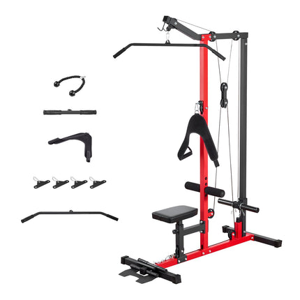 Vertikalaus traukos treniruoklis VEVOR HM1905B, 181 kg apkrova