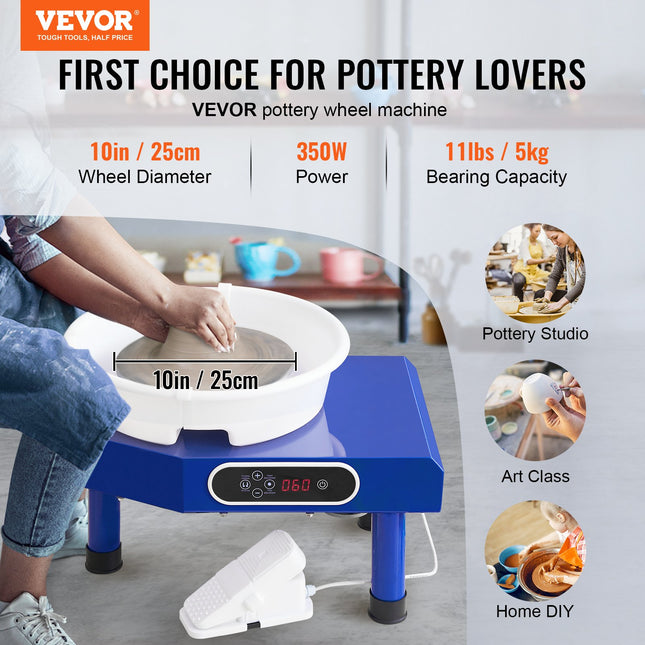 Keramikos žiedas VEVOR 25 cm, 350W