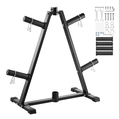 Svorio diskų stovas VEVOR YFRK-B32, 136 kg apkrova