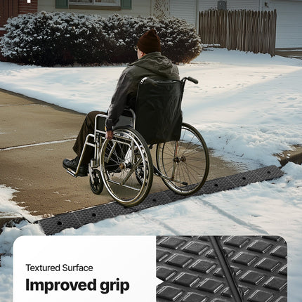 Guminė užvažiavimo rampa VEVOR 38659LG3, 15 tonų keliamoji galia