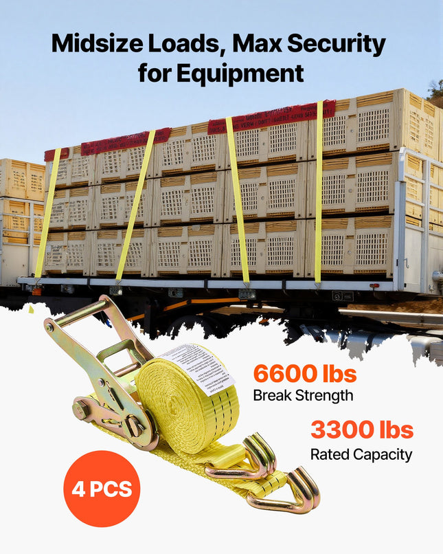 Tvirtinimo diržai su terkšle VEVOR QL3802, 3000 kg trūkimo jėga