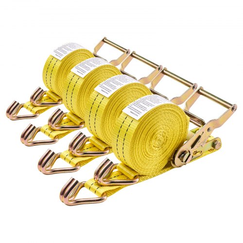 Tvirtinimo diržai su terkšle VEVOR JC25015X20G4PCS, 2000 kg, 4 vnt.