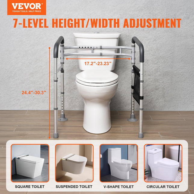 Tualeto atrama VEVOR FBL900631, 136 kg apkrova