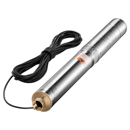Giluminis vandens siurblys VEVOR 4SDM2/12, 1100W