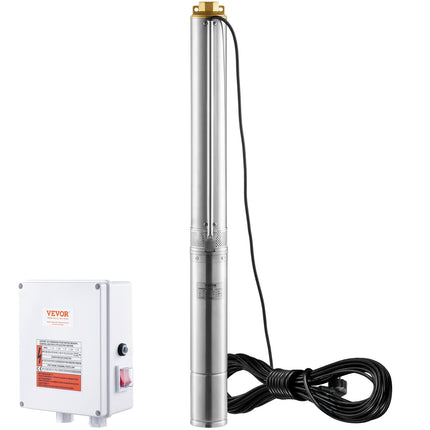 Giluminis vandens siurblys VEVOR 4SDM6/20, 2200W