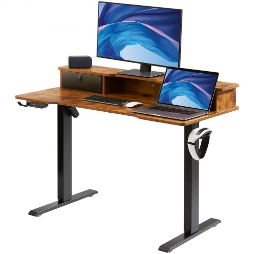 Reguliuojamo aukščio stalas VEVOR ZWE-DDJ-SS-11, 120x60 cm