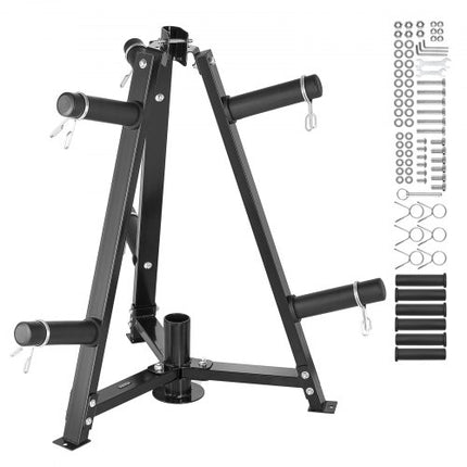 Svorio diskų stovas VEVOR YFRK-B36, 136 kg apkrova
