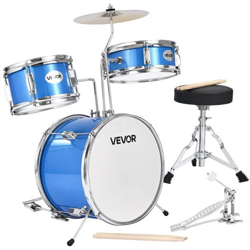 Vaikiškas būgnų komplektas VEVOR SH-001-BL-A, 3 dalių