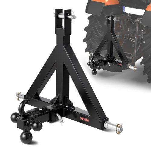 3 taškų priekabos jungtis VEVOR S-01, 2 colių lizdas