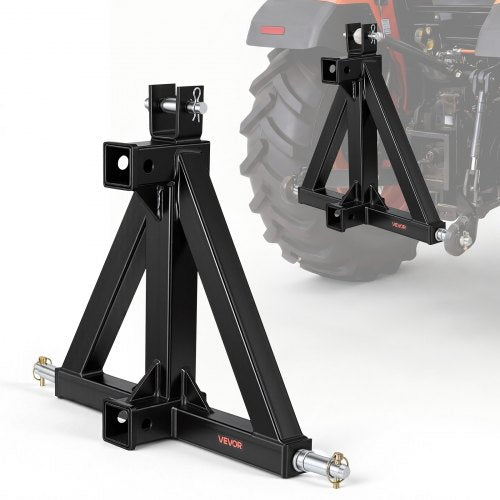 Tritaškis priekabos prikabinimo įtaisas VEVOR S-08, 50,8 mm jungtis