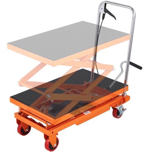 Hidraulinis kėlimo stalas VEVOR TFD15, 150 kg keliamoji galia