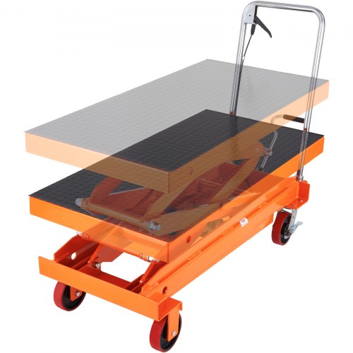 Hidraulinis kėlimo stalas-vežimėlis VEVOR TFD80, 800 kg keliamoji galia