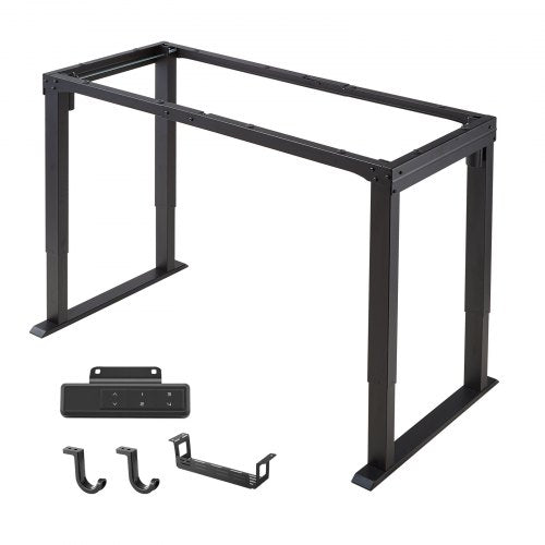 Reguliuojamo aukščio stalo rėmas VEVOR JC35TF-R102R, 70–117 cm